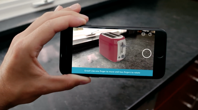 Lojas do futuro: Amazon AR