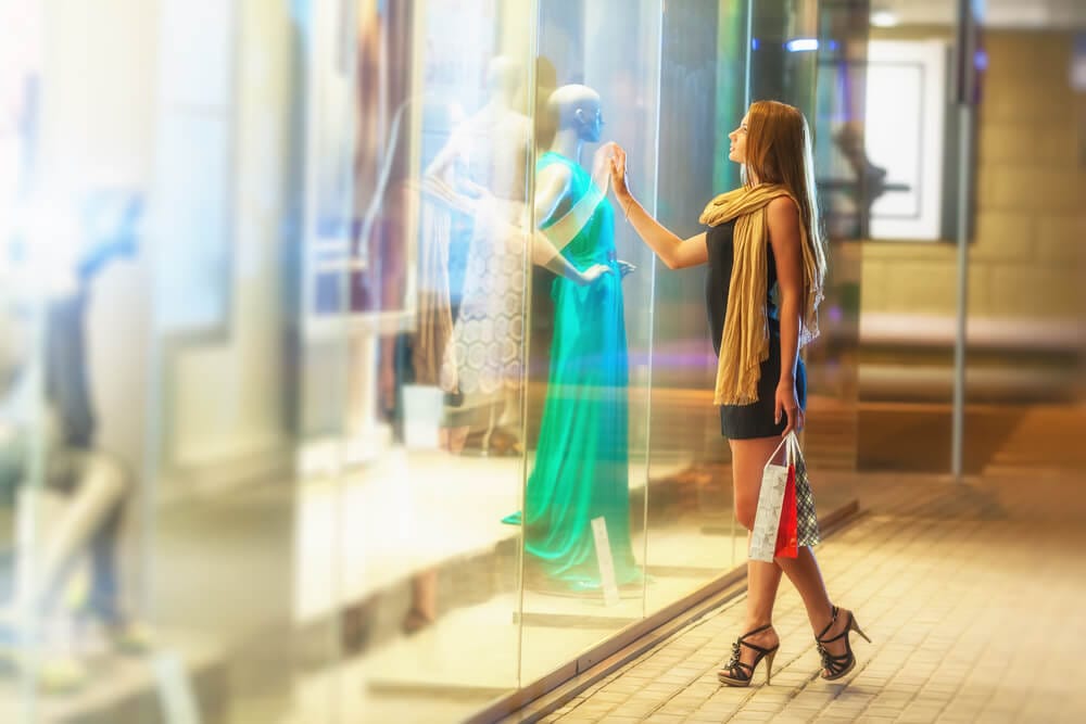 Vitrine de LED
