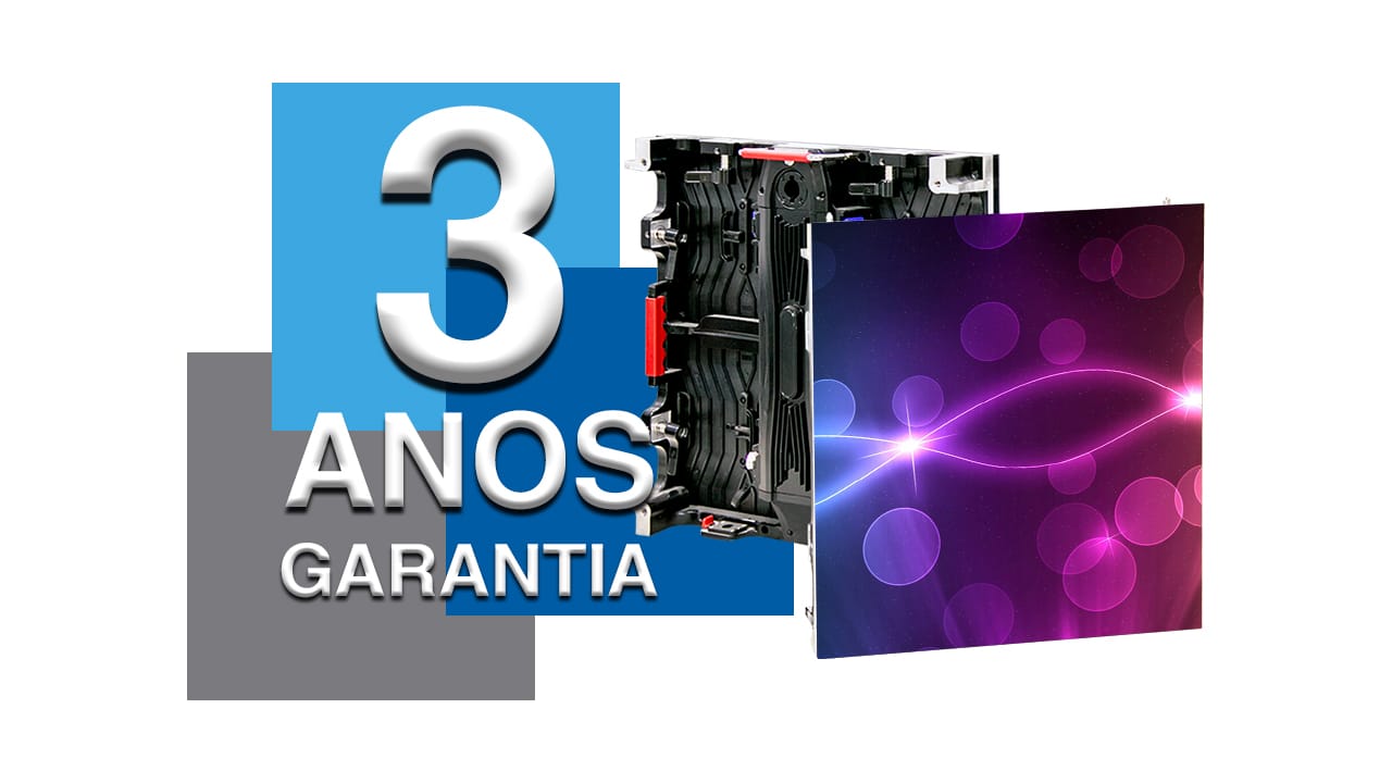 Painel de LED garantia