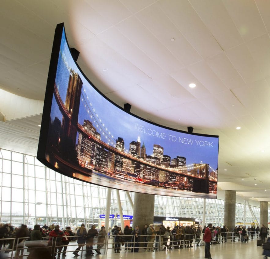 Painel de LED flexivel