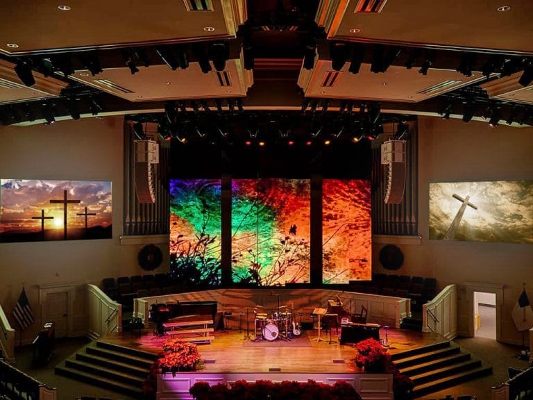 Painel de LED para Igrejas – Especialistas em LED