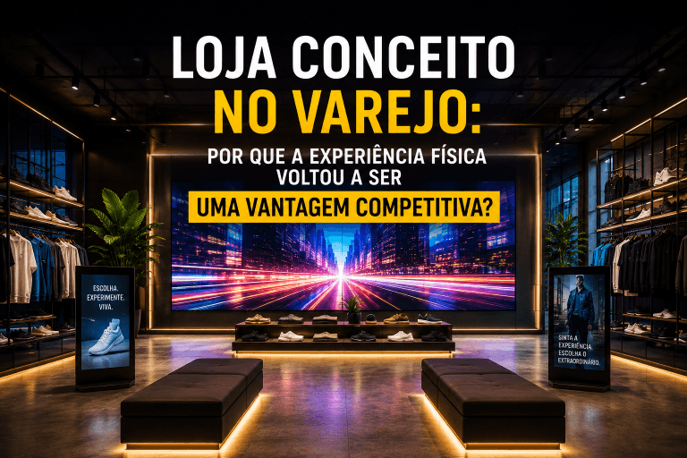 Loja conceito no varejo: por que a experiência física voltou a ser uma vantagem competitiva?