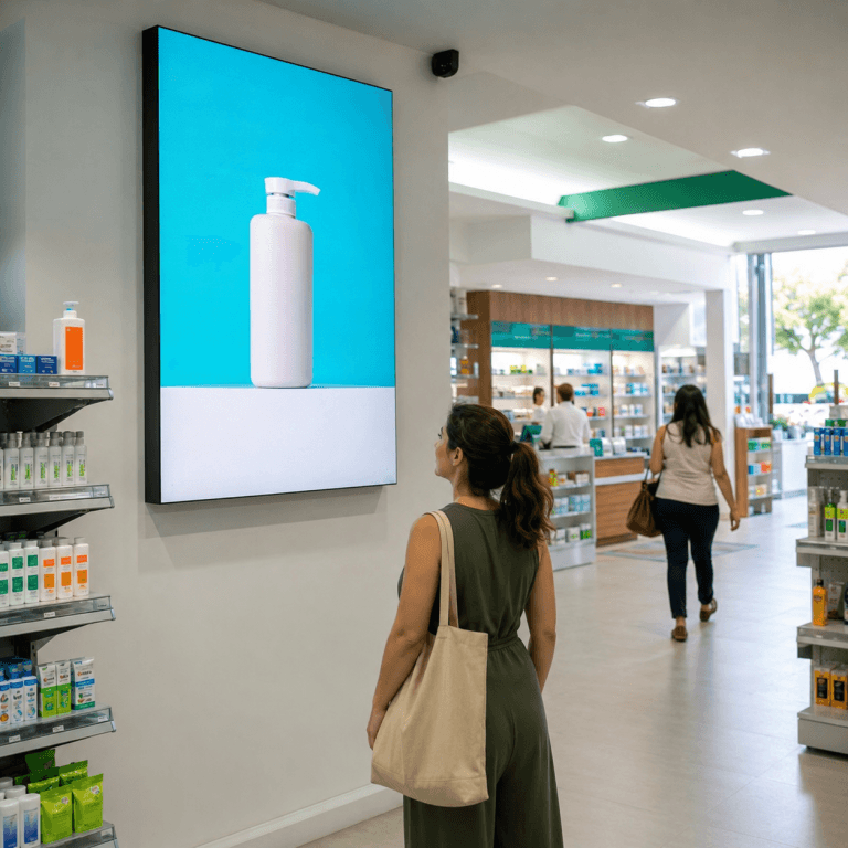 Painel de LED para farmácia: como comunicar sem sobrecarregar o cliente?