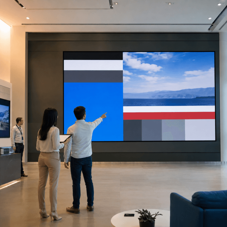 Como testar se uma campanha funciona bem em painel de LED antes de publicar