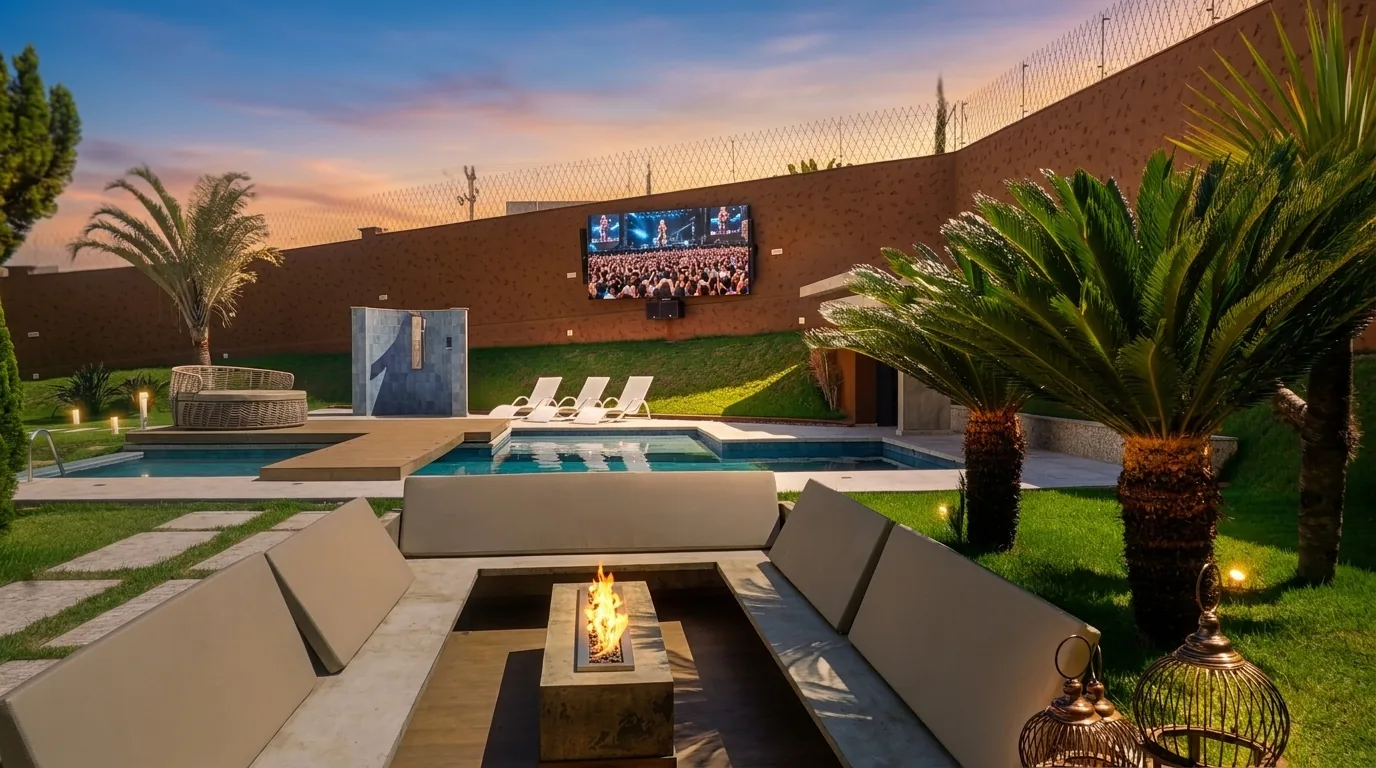 Painel de LED Outdoor em Residência — foto 3 de 3
